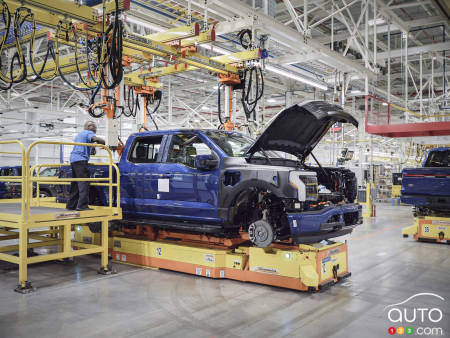 Production du Ford F-150 Lightning, img. 1